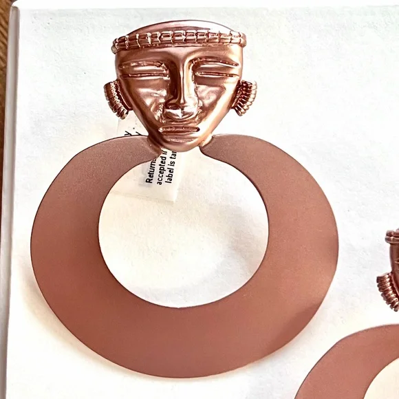 🌺🎉HP🎉🌺 NWT Johanna Ortiz La Foret Rose Gold Earrings - Picture 5 of 16